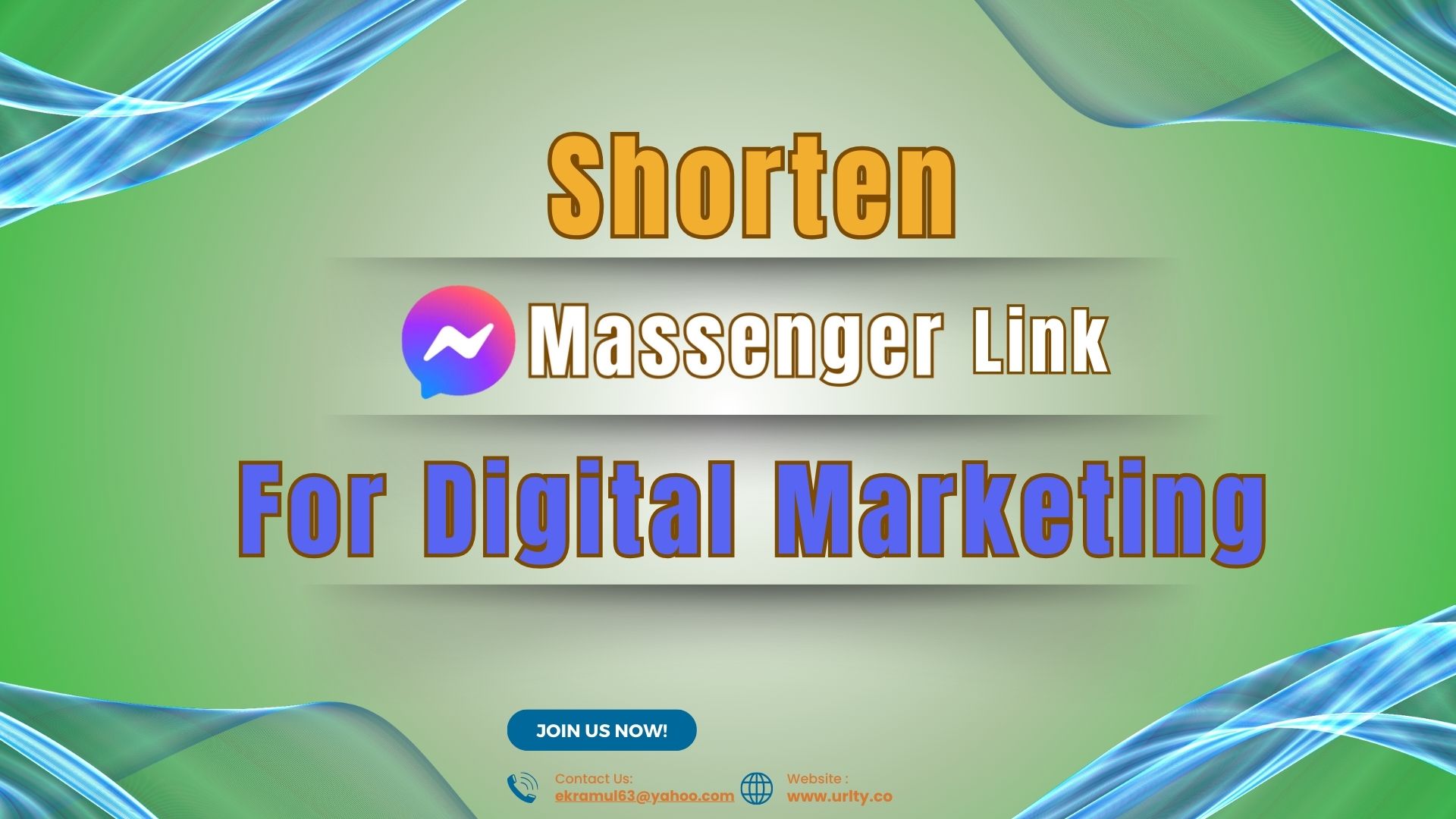 Shorten Messenger Links for Digital Marketing